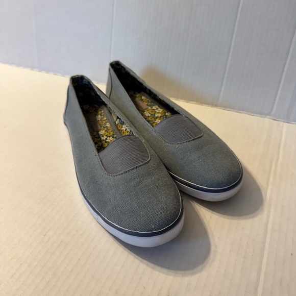 Daniel Green Light Blue Cotton Slip On Driving Shoe Sneaker Womens 8.5 - Picture 1 of 8